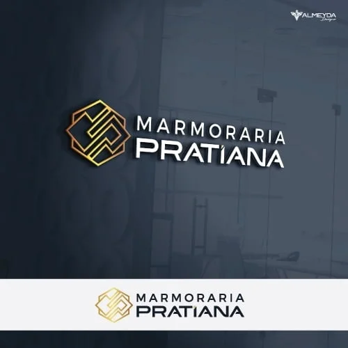 Almeydadesigner | Criação de Logomarca para marmoraria Pratiana