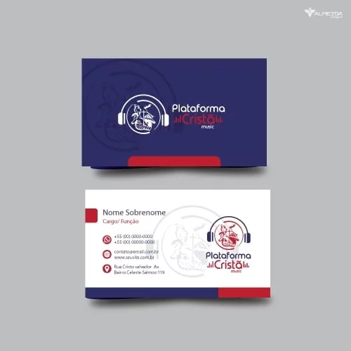 logomarca e papelaria para plataforma cristã