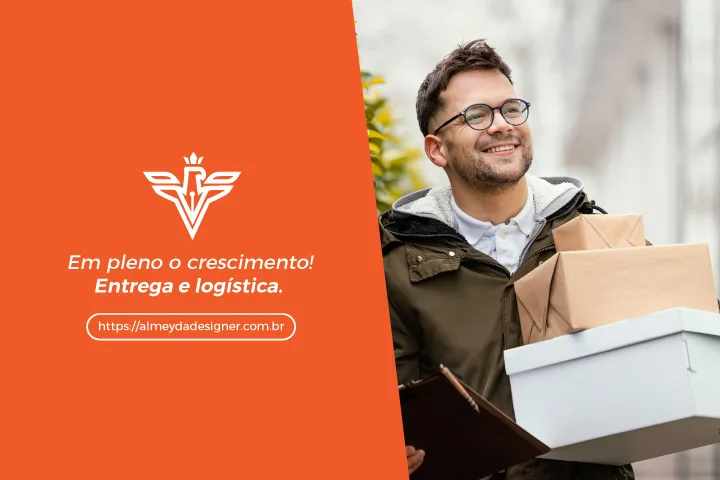 EM PLENO CRESCIMENTO ENTREGA E LOGISTICA almeydadesigner