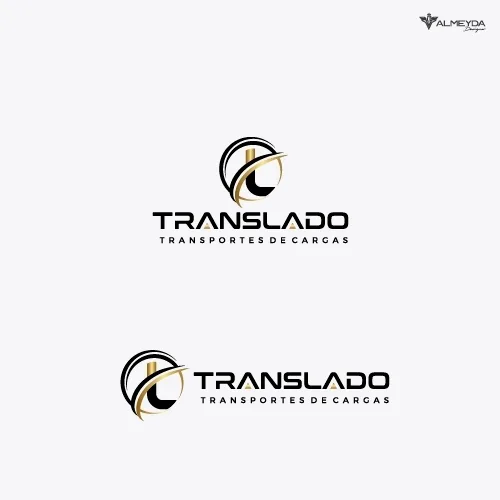Em pleno o crescimento! Entrega e logística. 3 almeydadesigner Logomarca para transporte e logística